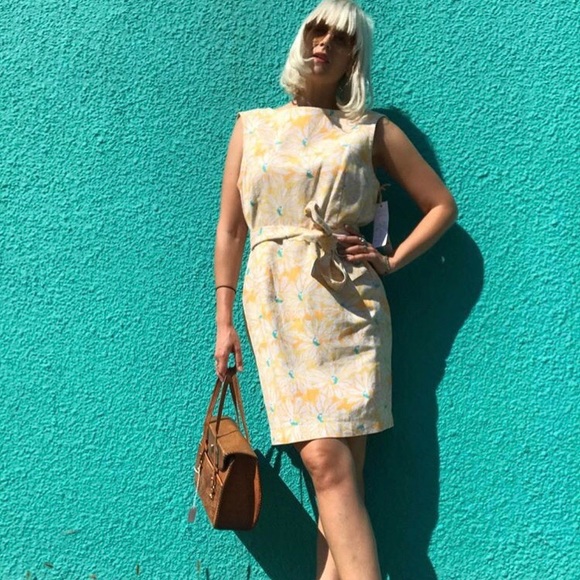 Pendleton Linen Floral Dress - Picture 3 of 8